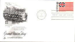 USA ETATS UNIS FDC 1968 GRAND UNION FLAG - 1961-1970