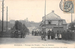 MONTATAIRE - Passage Des Forges - Vue Du Château - Très Bon état - Montataire