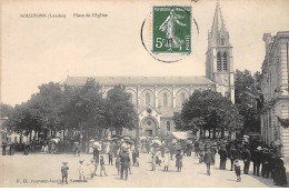 SOUSTONS - Place De L'Eglise - Très Bon état - Soustons