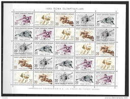 TURQUIE - BF 10**MNH - Sommer 1960: Rom