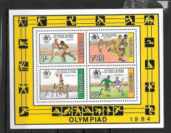 TANZANIE - BF 35 **MNH - Summer 1984: Los Angeles