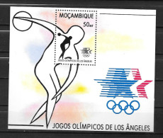MOZAMBIQUE - BF 13 **MNH - Summer 1984: Los Angeles