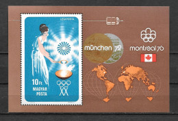 HONGRIE - BF 102**MNH - Sommer 1976: Montreal