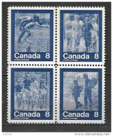 CANADA - N° 526 à 529**MNH - Verano 1976: Montréal