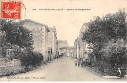 MAZIERES EN GATINE - Route De Champdeniers - état - Mazieres En Gatine