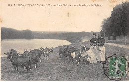 SARTROUVILLE - Les Chèvres Aux Bords De La Seine - Très Bon état - Sartrouville