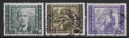 Italia Italy 1938 Regno Impero Aerea 3val Sa N.A111-A113 US - Luchtpost