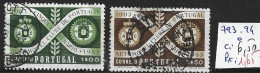 PORTUGAL 793-94 Oblitérés Côte 6.50 € - Used Stamps