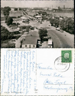 Ansichtskarte Kehl (Rhein) Rhein Brücke Mit Zoll Grenze Zu Frankreich 1960 - Kehl