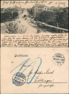 Ansichtskarte Kehl (Rhein) Straßenpartie Straßenbahn - Offener Wagen 1905 - Kehl