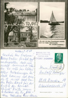 Teupitz DDR Mehrbild-AK Mit Segelschiff, Teupitzsee, Rathaus 1969/1968 - Teupitz