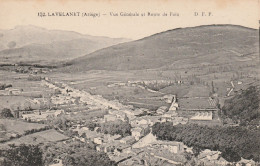 LAVELANET  Vue Générale Et Route De Foix - Lavelanet