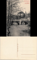 Ansichtskarte Klingenberg (Sachsen) Brücke, Stadt - Weisseritz 1913  # - Klingenberg (Sachsen)