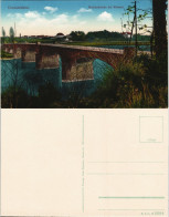 Ansichtskarte Großbothen-Grimma Muldenbrücke Bei Kössern 1913 - Grimma