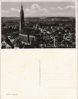 Ansichtskarte Landshut Panorama Stadt-Bereich Mit St. Martinskirche 1940 - Landshut