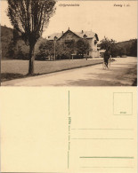Ansichtskarte Coswig (Sachsen) Fahrradfahrer An Der Spitzgrundmühle 1913 - Coswig