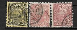 1905 - 97 à 99 - 1 - Used Stamps