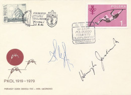 Poland (A226): FDC.2465 Polish Olympic Committee 60 Y. (autograph H.Jaskula) - FDC