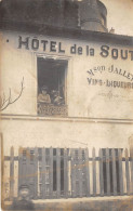 HÔTEL DE LA SOUT ... ? -CARTE-PHOTO A SITUER MAISON JALLET - Caffé