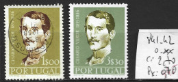 PORTUGAL 841-42 Oblitéré & ** Côte 2.70 € - Oblitérés