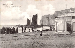 Helgoland, Landung Der Fischerboote (Ungebraucht) - Helgoland