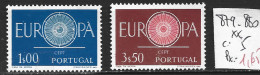 PORTUGAL 879-80 ** Côte 5 € - Neufs