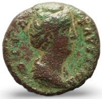 LaZooRo: Roman Empire - AE As Of Faustina Major (+141 AD), Aeternitas, Rare No Samples In OCRE - The Anthonines (96 AD To 192 AD)