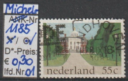 1981 - NIEDERLANDE - SM "Schloss "Huis Ten Bosch" 55 C Mehrf. - O Gestempelt - S.Scan  (1185o 01-02 Nl) - Usados