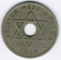 BRITISH WEST AFRICA - ONE PENNY 1919 - GEORGE V - KM 9 - Kolonies