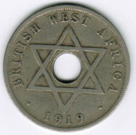 BRITISH WEST AFRICA - ONE PENNY 1919 - GEORGE V - KM 9 - Colonias
