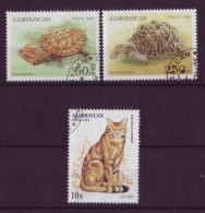 Asie - Azerbaïdjan - Faune - 3 Timbres Différents - 6802 - Aserbaidschan