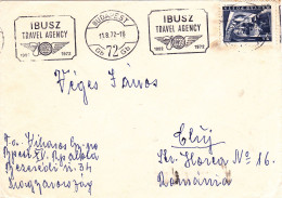 HISTORICAL DOCUMENTS  STANS  POSTA STATIONERY 1972  BUDAPEST HUNGARY - Cartas & Documentos