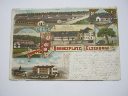 Elsenborn , Carte Postale Um 1899 - Elsenborn (camp)