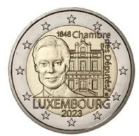 Luxemburg  2023  2 Euro Commemo   "175 Jaar Kamer Van Volksvertegenwoordigers"  UNC Uit De Rol !! - Lussemburgo