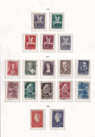 Kinderzegels 1946 (excl 20 Cent Zegel), 1947 En 1948  Zomer 1947, 1948 En 1949  Inhuldiging (incl Olaatfouten) - Used Stamps