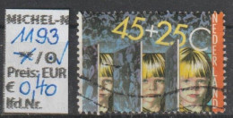 1981 - NIEDERLANDE - SM "Voor Het Kind" 45+25 C Mehrf. - O Gestempelt - S.Scan  (1193o Nl) - Gebruikt