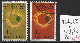 PORTUGAL 947-48 Oblitérés Côte 1.50 € - Usati