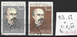 PORTUGAL 953-54 Oblitérés Côte 1.50 € - Gebraucht