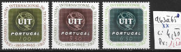 PORTUGAL 963 à 65 ** Côte 4.50 € - Neufs