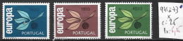 PORTUGAL 971 à 73 * Côte 25 € - Neufs