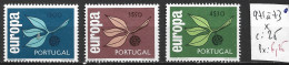 PORTUGAL 971 à 73 * Côte 25 € - 1965