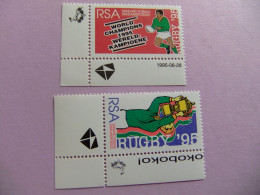 48 AFRICA DEL SUR / RSA 1995 / VICTORIA  AFRICA DEL SUR  EN COPA DE RUGBY / YVERT 875 / 76 MNH - Unused Stamps