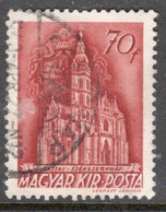 Hungary 1939  Single Stamp Celebrating The Church In Hungary In Fine Used - Used Stamps