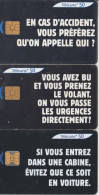 TC25 - F1076, ACCIDENT - FF1077, URGENCE - F1078 - CABINE, Pour 2 Euros - Israele