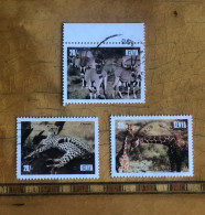 Kenya 1996 Wild Life 3 Different 20SH Fine Used - Kenya (1963-...)