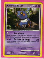 Carte Pokemon 2008 Diamant Et Perle Tresor Mysterieux 78/123 Cradopaud 60pv Neuve - Diamond & Pearl 