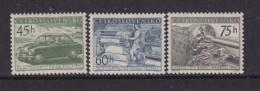 CZECHOSLOVAKIA  - 1955  Industries  Set  Never Hinged Mint - Unused Stamps