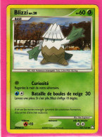 Carte Pokemon 2008 Diamant Et Perle Tresor Mysterieux 101/123 Blizzi 60pv Bon Etat - Diamond & Pearl 