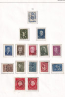 Zegels 1954 Compleet Nvph 641 Tm 654 - Used Stamps