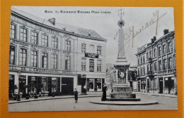 MONS -   Le Monument Houzeau Place Louise  -  1910 - Mons